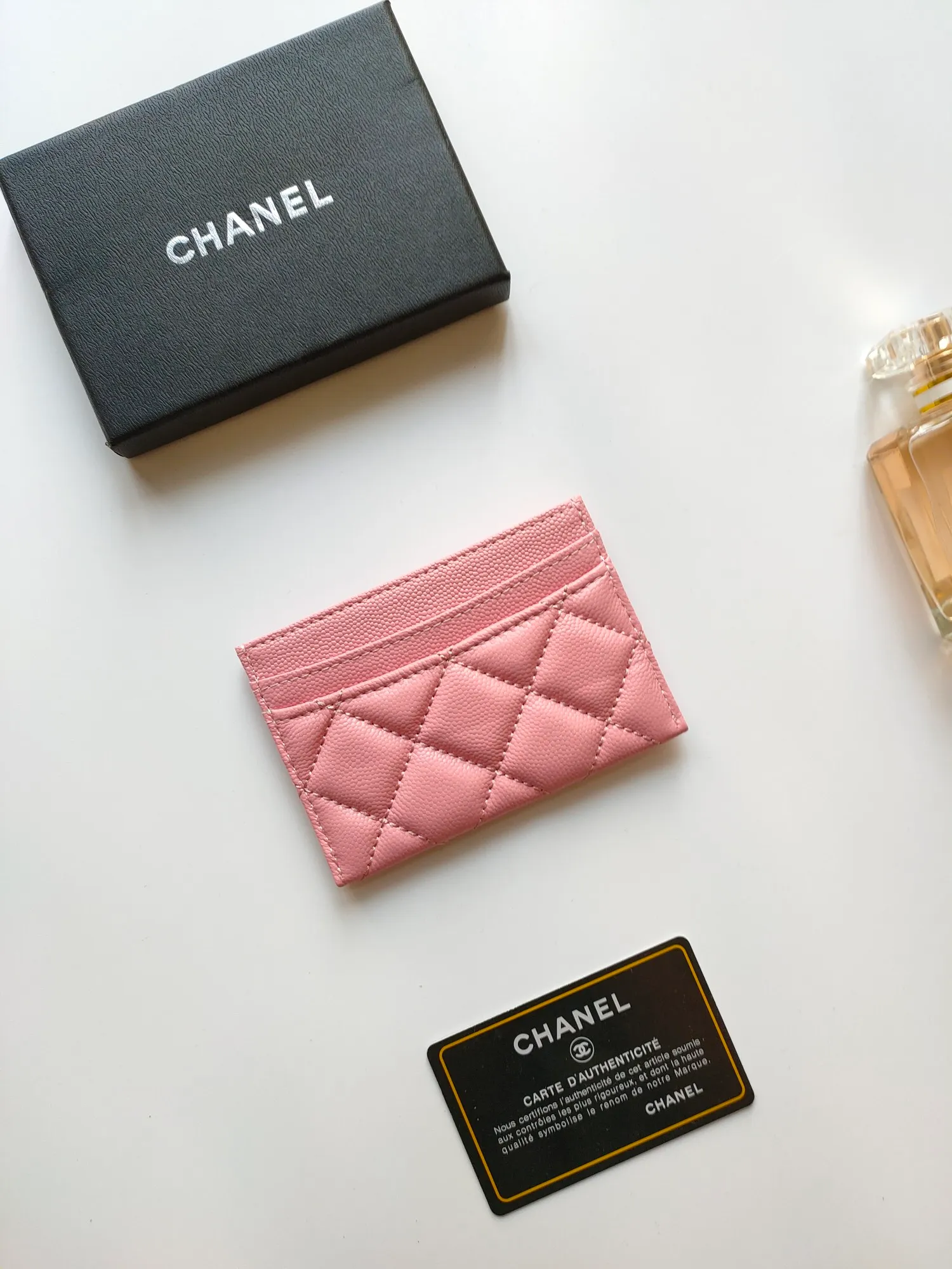 💰90 CHANEL Chanel counter classic card holder👍Model number: AP446 Made of caviar cowhide, size: 7.5×11.2×0.5cm 😍😍Fine workmanship and high-end quality