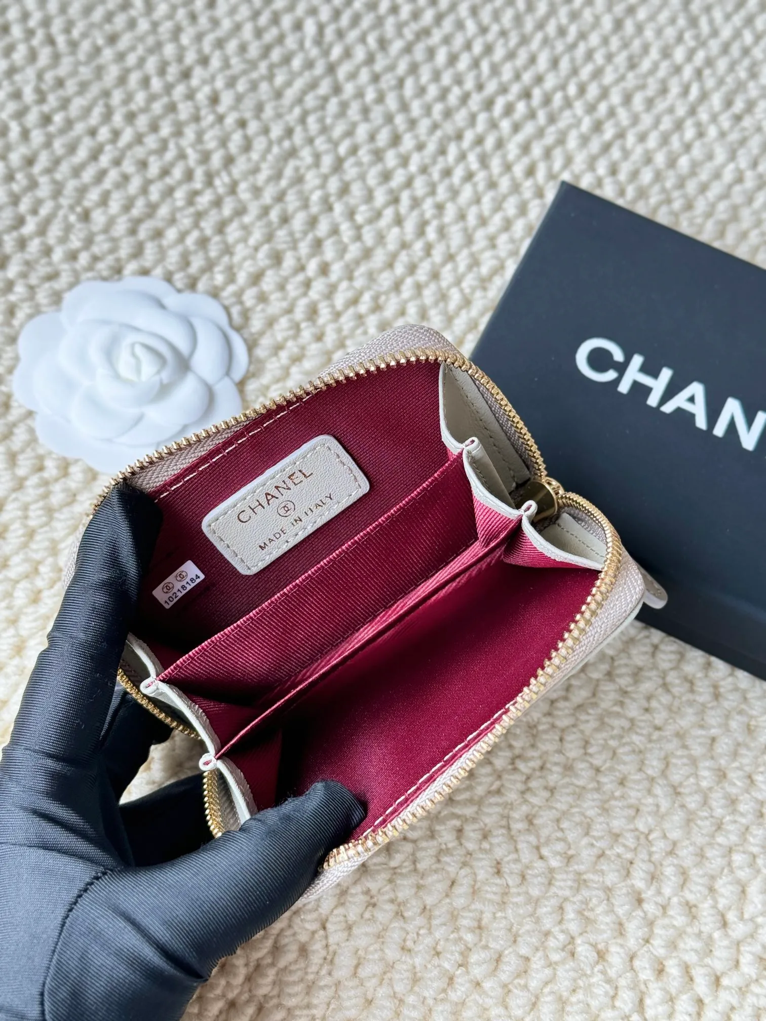 💰130Chanel card holder❤Coin purse️❤️Full leather inside and outside. Counter style. Impeccable workmanship details. Adhere to high quality. Style number: P1920 Size: 11.5x8cm