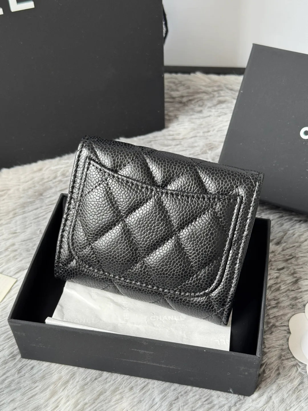 💰360💰Upgraded version of CHANEL. Classic cf card holder 💦Model No. A31504 Top-grade leather hardware, rhombus pattern. Original quality! The details are so beautiful and the complete package! Size 8.5*12.5*2.5 color as shown in the picture
