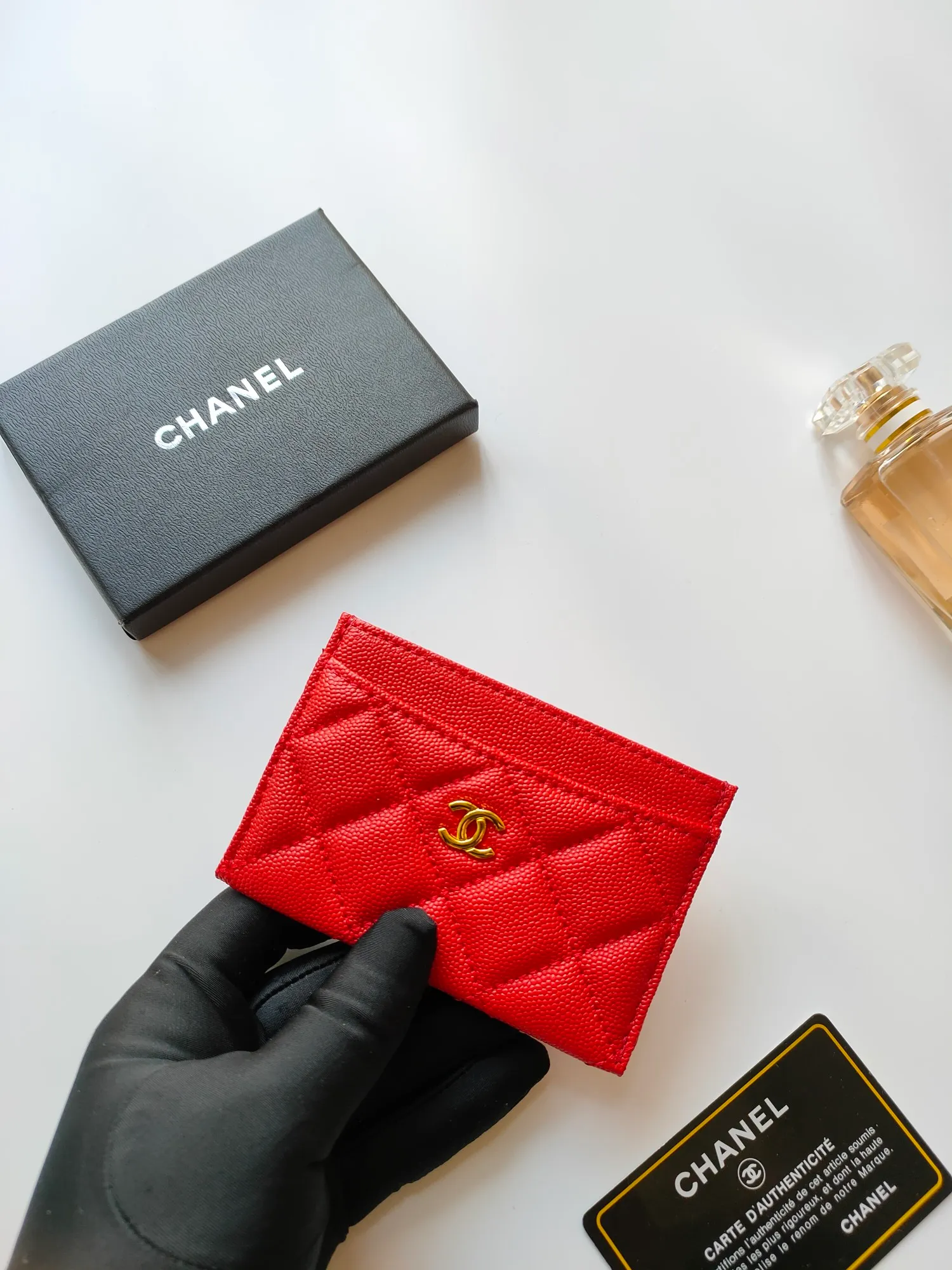 💰90 CHANEL Chanel counter classic card holder👍Model number: AP446 Made of caviar cowhide, size: 7.5×11.2×0.5cm 😍😍Fine workmanship and high-end quality