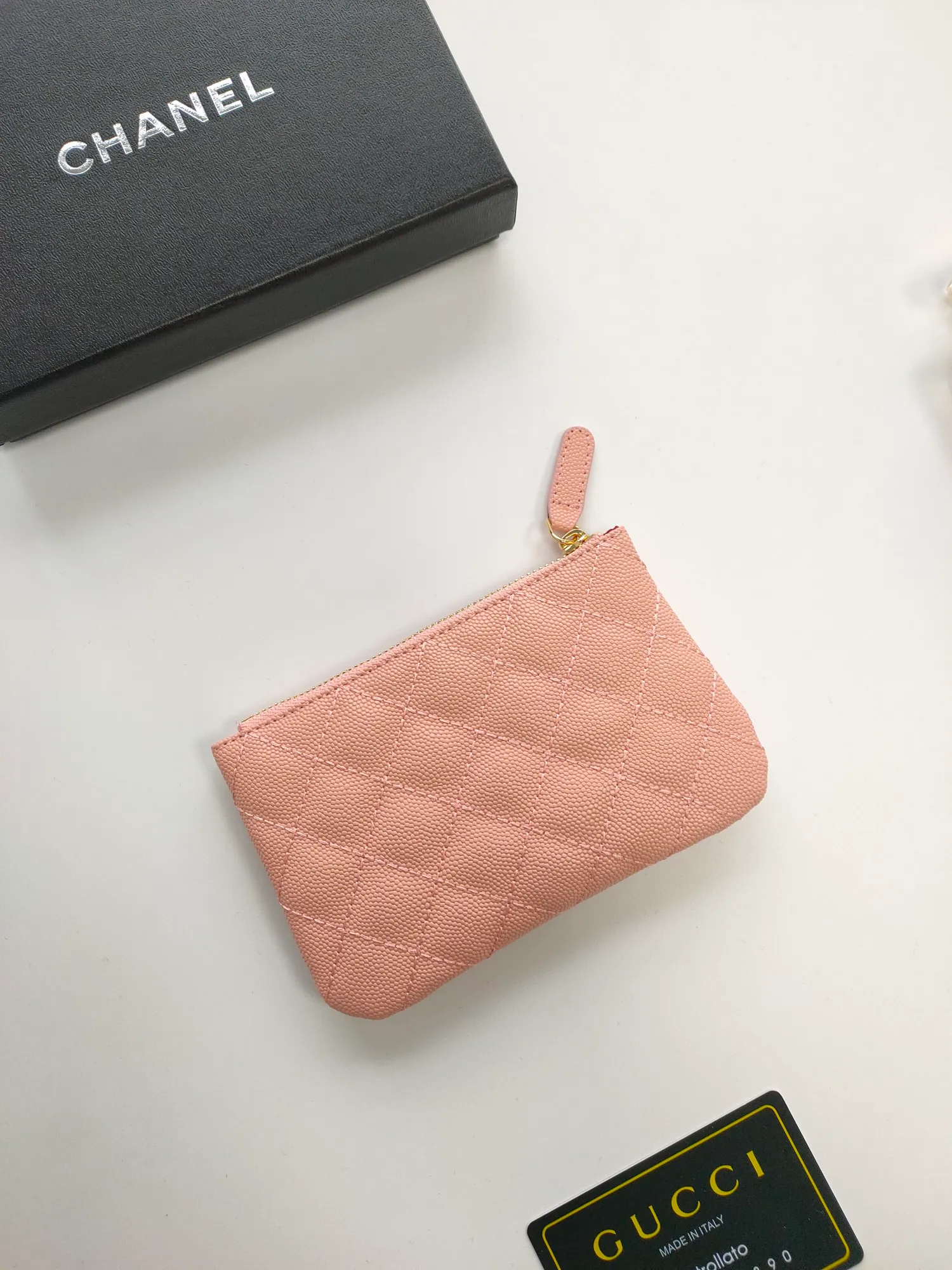 💰110💰CHANEL coin purse has arrived💦Model number A82365, leather hardware, exquisite details, complete package! Size 15*8.5cm