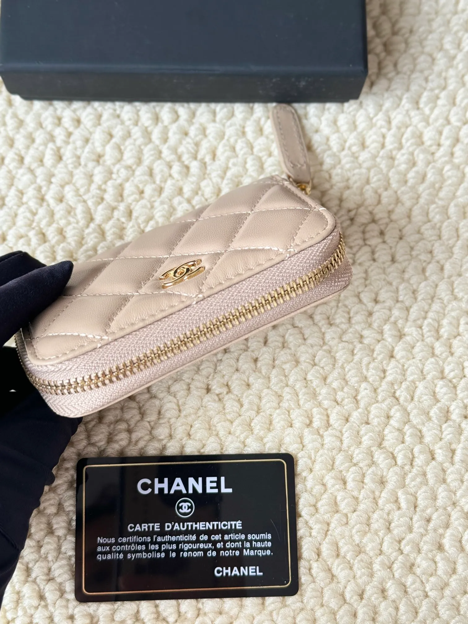 💰120 Style number: AP462 Chanel sheepskin series Chanel card holder ❤Coin purse️❤️ Counter style Impeccable workmanship details Adhere to high quality Size: 10x9cm