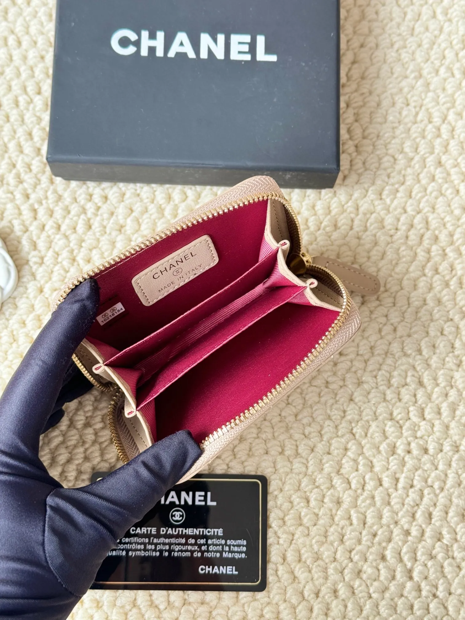 💰120 Style number: AP462 Chanel sheepskin series Chanel card holder ❤Coin purse️❤️ Counter style Impeccable workmanship details Adhere to high quality Size: 10x9cm