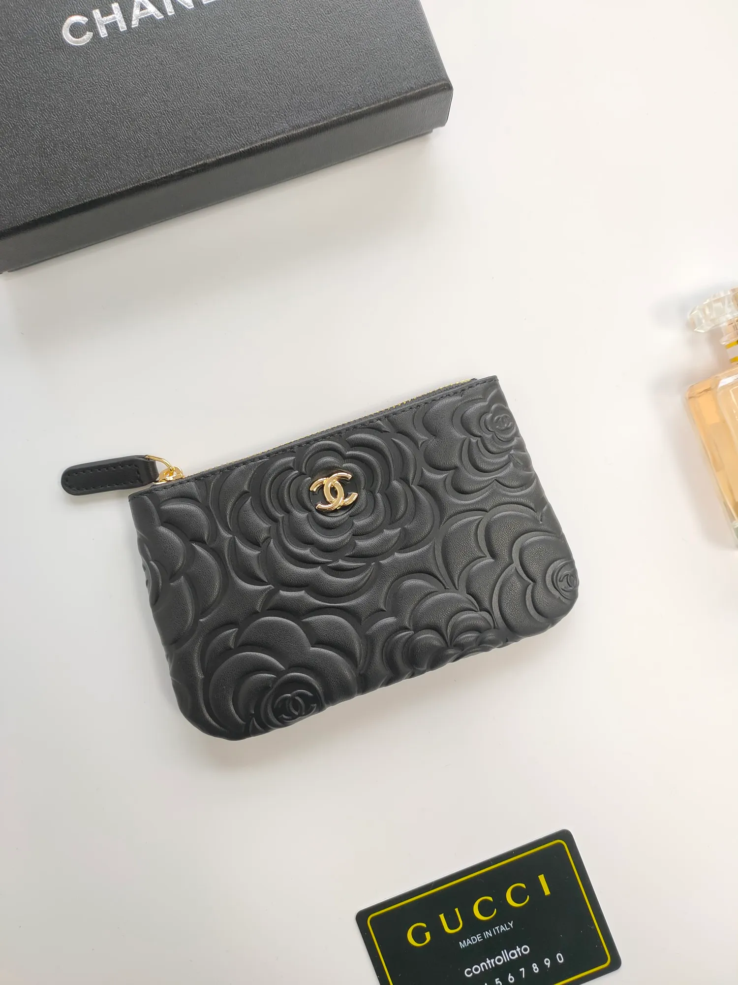 💰110💰CHANEL coin purse has arrived💦Model number A82365, leather hardware, exquisite details, complete package! Size 15*8.5cm