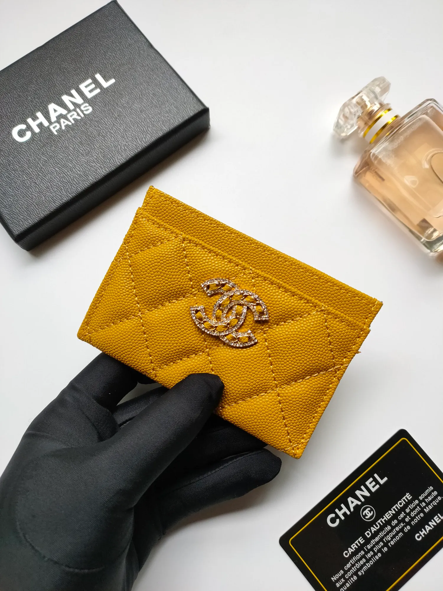 💰110 CHANEL Chanel counter new card holder👍Model number: AP5494 Size: 7.5 × 11.2 × 0.5 cm 😍😍Fine workmanship and high-end quality
