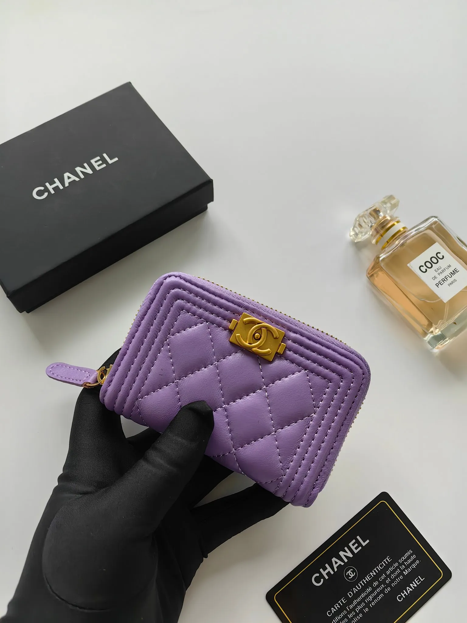 ￥140 Chanel card holder❤Coin purse️❤️Full leather inside and outside. Counter style. Impeccable workmanship details. Adhere to high quality. Style number: A84433 Size: 11.5x8cm