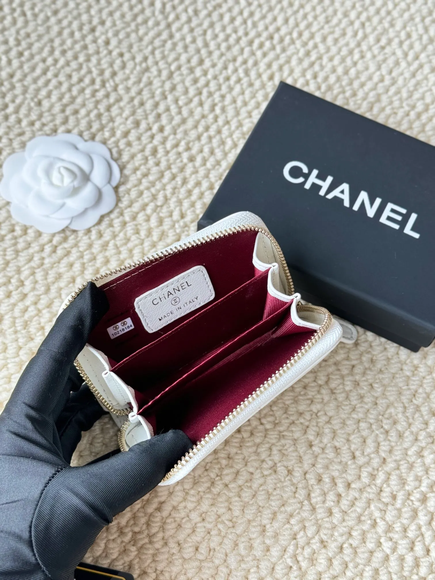 💰130 Chanel card holder❤Coin purse️❤️Full leather inside and outside. Counter style. Impeccable workmanship details. Adhere to high quality. Style number: P1920 Size: 11.5x8cm