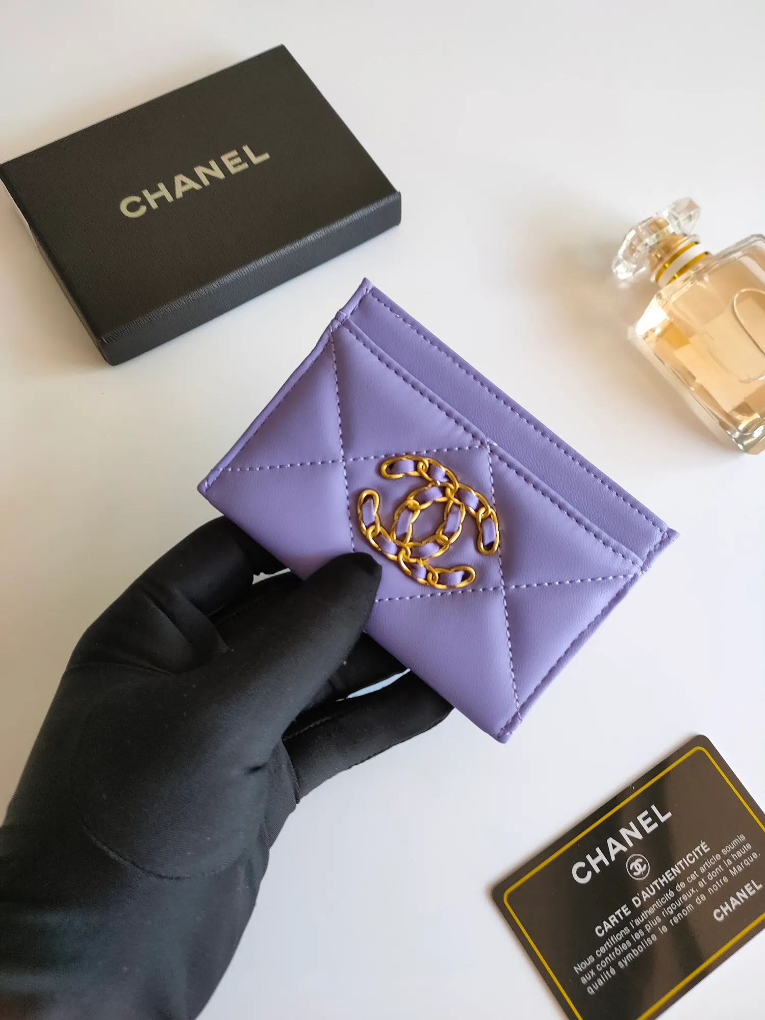 💰90 CHANEL Chanel counter new card holder👍Model number: AP2354 Size: 7.5 × 11.2 × 0.5 cm 😍😍Fine workmanship and high-end quality