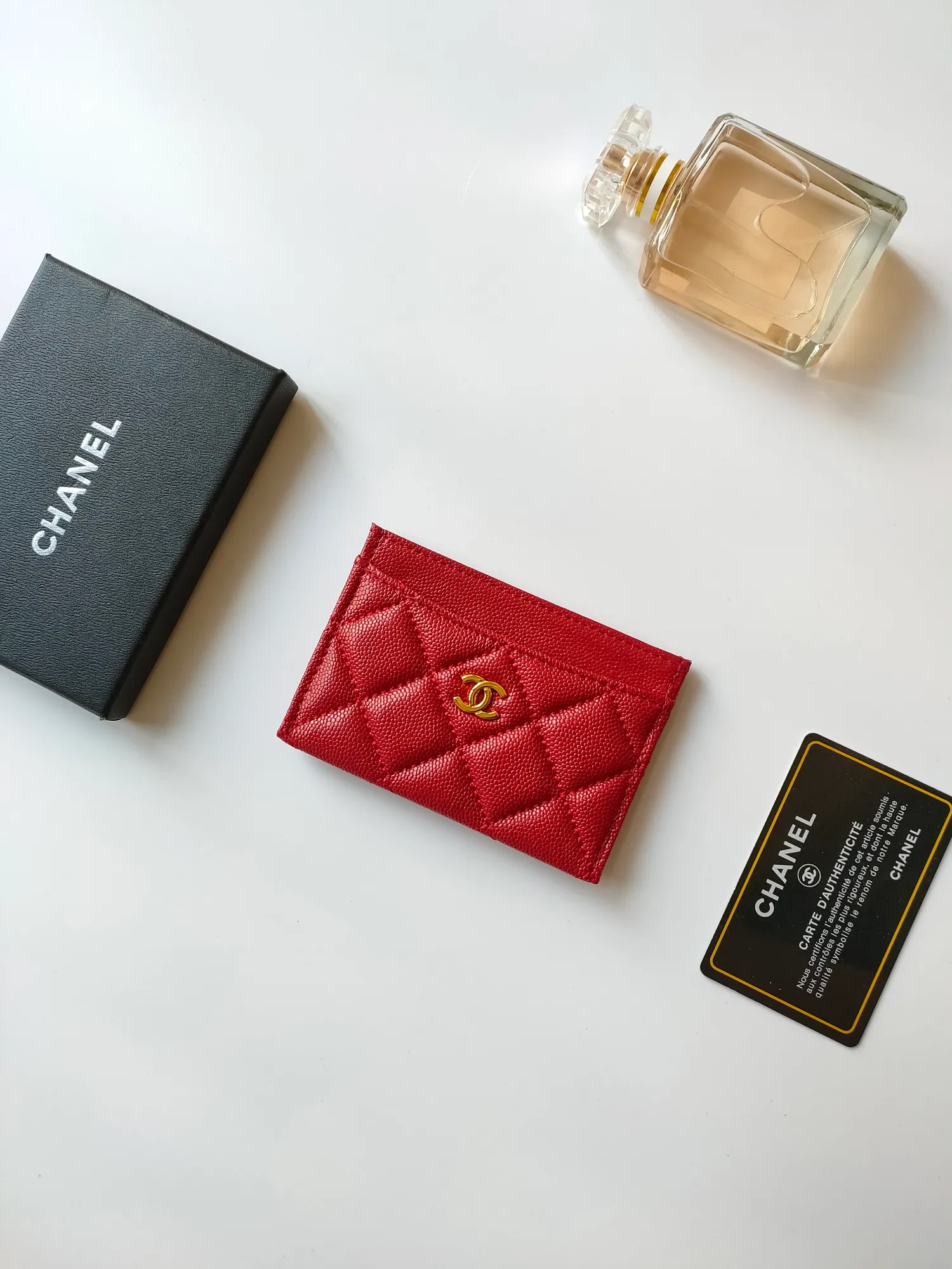 💰90 CHANEL Chanel counter classic card holder👍Model number: AP446 Made of caviar cowhide, size: 7.5×11.2×0.5cm 😍😍Fine workmanship and high-end quality