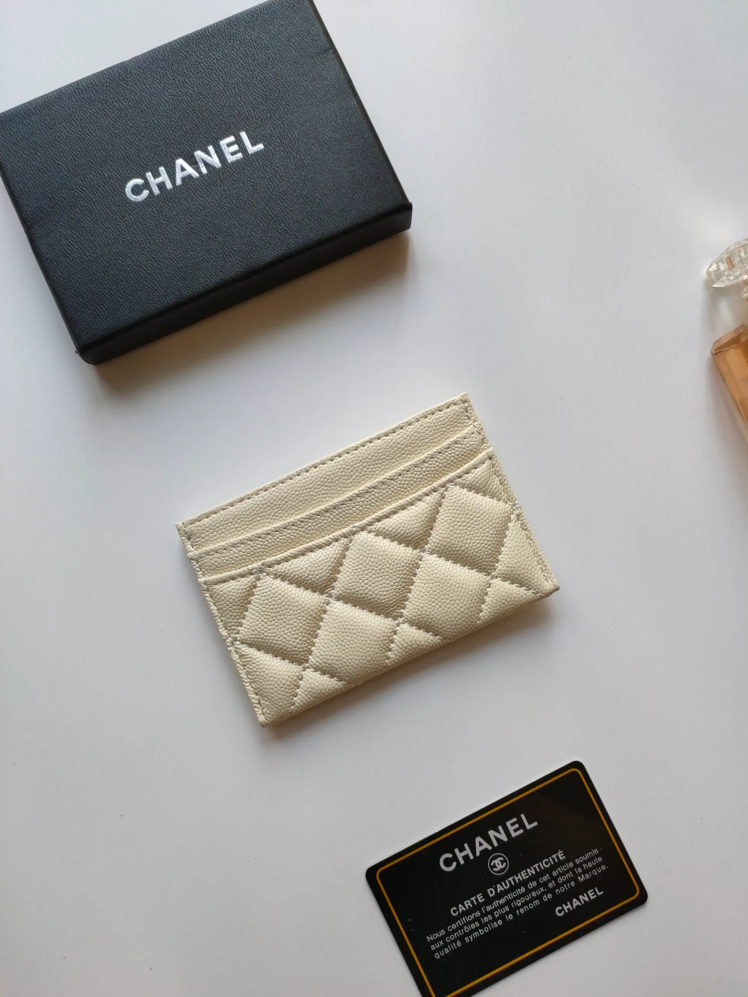 💰90 CHANEL Chanel counter classic card holder👍Model number: AP446 Made of caviar cowhide, size: 7.5×11.2×0.5cm 😍😍Fine workmanship and high-end quality