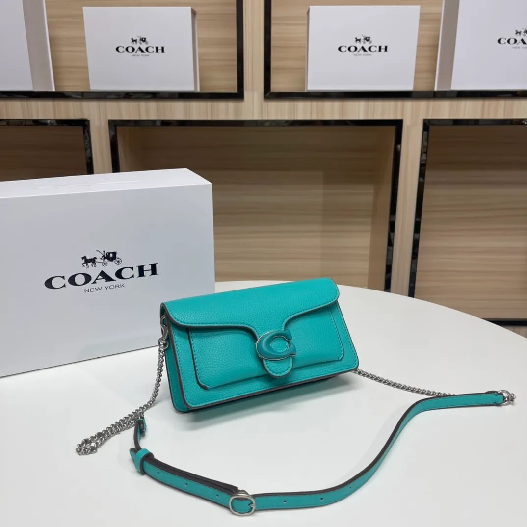 Top original order batch 460💰Coach new minitabby new Dionysian chain crossbody envelope bag model CE350 Size: 21×10×5cm