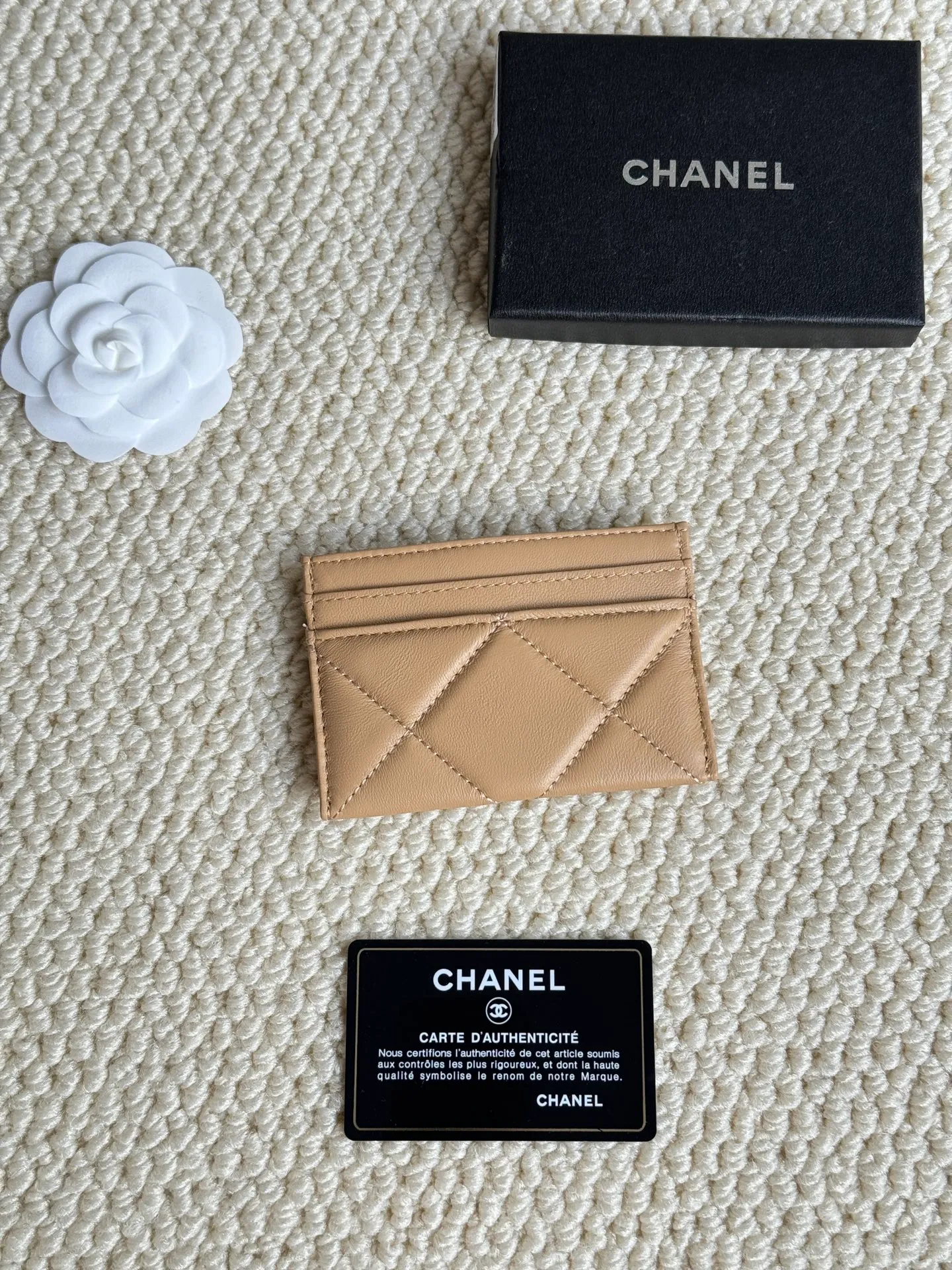 💰100 chanel classic sheepskin card bag Chanel counter new card holder👍 Model number: AP2364 Size: 7.5 × 11.2 × 0.5 cm 😍😍Fine workmanship and high-end quality
