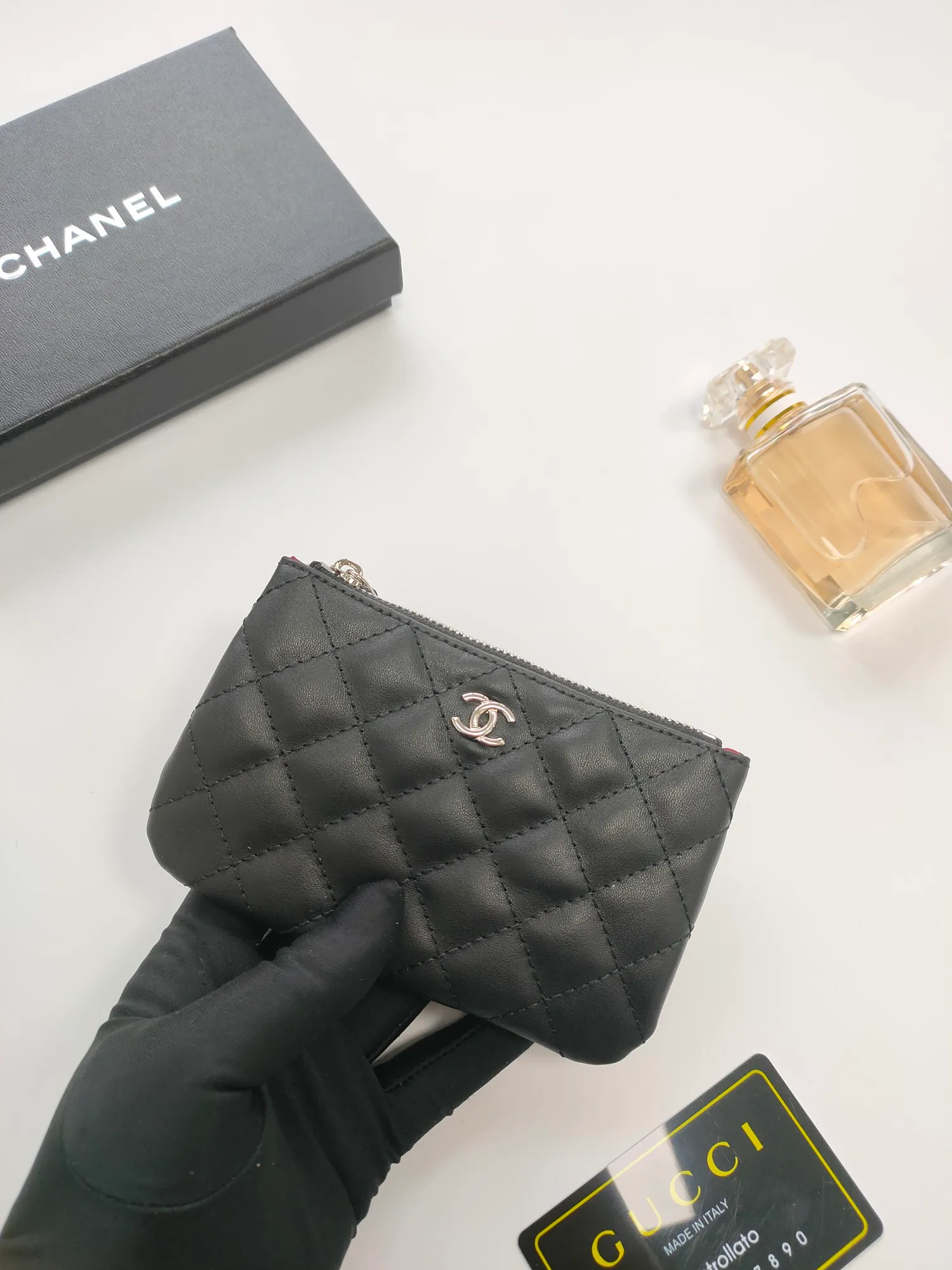 💰110💰CHANEL coin purse has arrived💦Model number A82365, leather hardware, exquisite details, complete package! Size 15*8.5cm