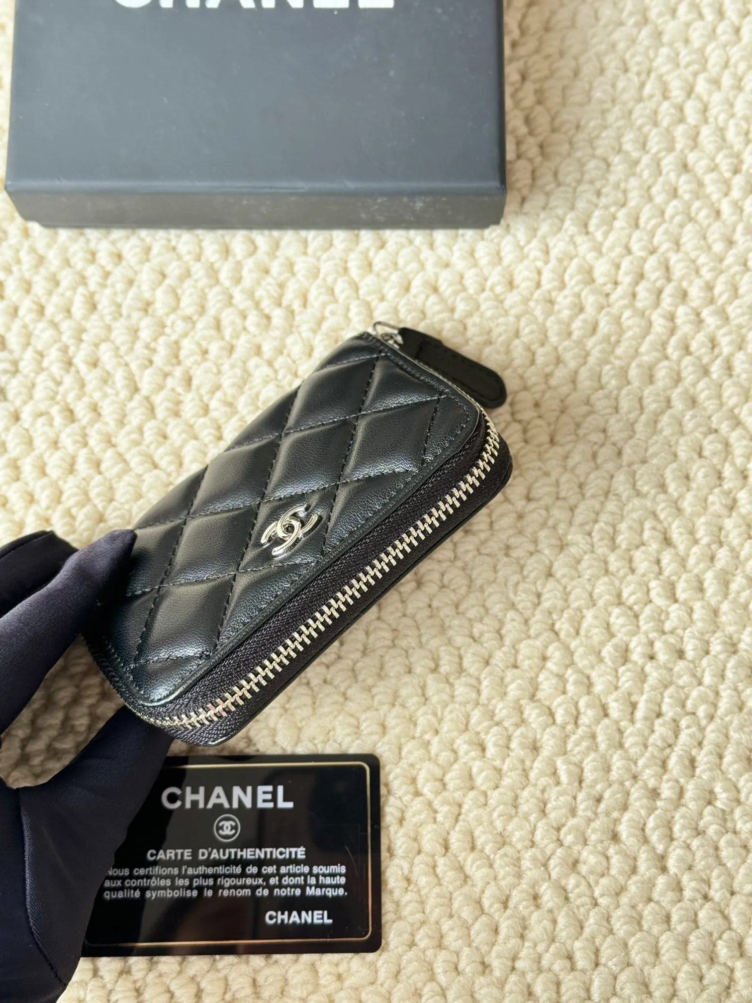 💰120 Style number: AP462 Chanel sheepskin series Chanel card holder ❤Coin purse️❤️ Counter style Impeccable workmanship details Adhere to high quality Size: 10x9cm