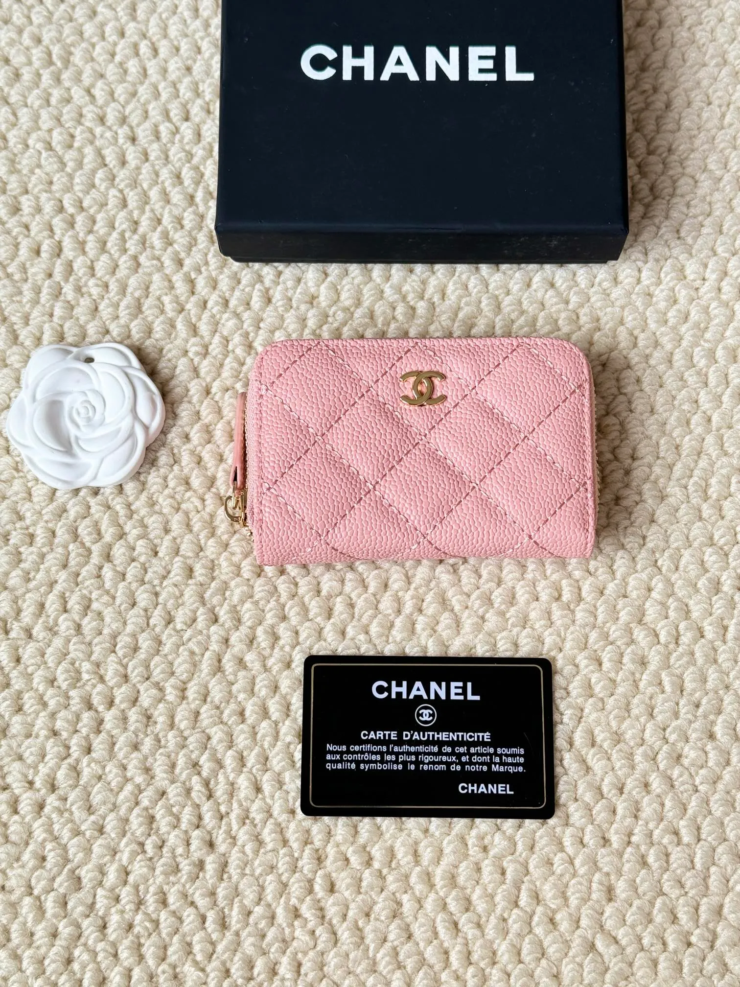 💰120 Style No.: AP462 Chanel Caviar Leather Series Chanel Card Holder ❤Coin Purse️❤️ Impeccable workmanship details, insisting on high quality Size: 10x9cm