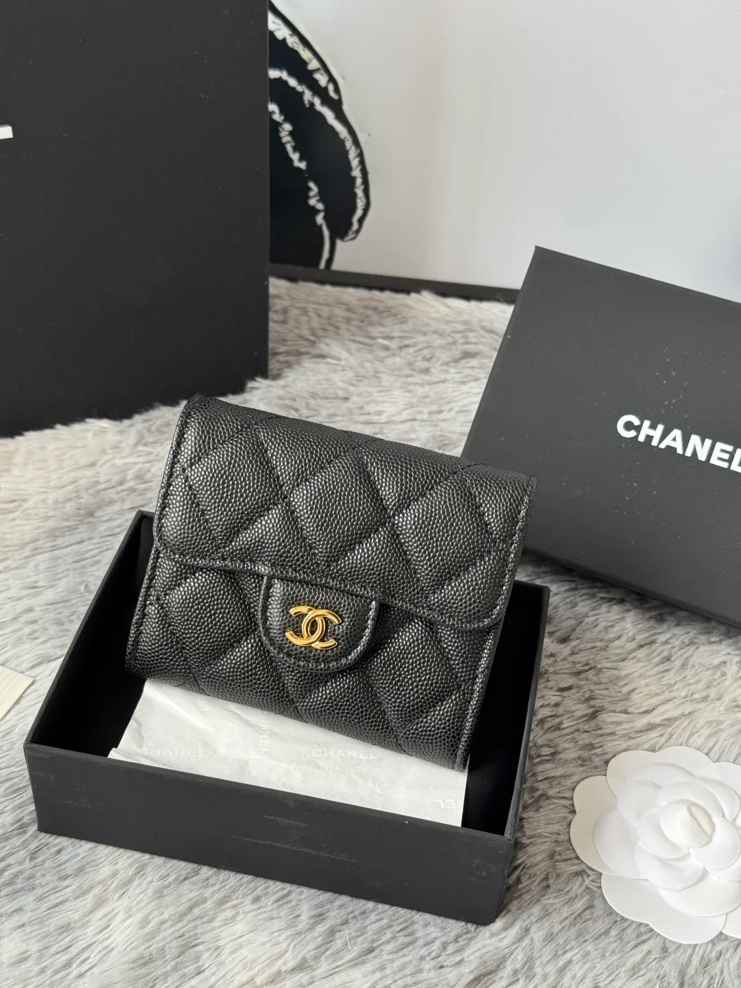 💰360💰Upgraded version of CHANEL. Classic cf card holder 💦Model No. A31504 Top-grade leather hardware, rhombus pattern. Original quality! The details are so beautiful and the complete package! Size 8.5*12.5*2.5 color as shown in the picture