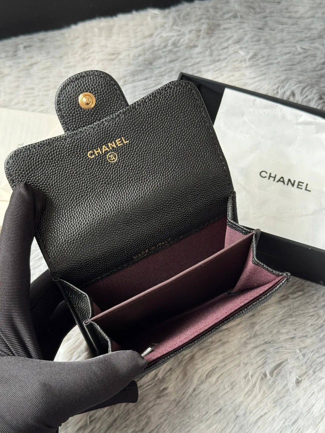 💰360💰Upgraded version of CHANEL. Classic cf card holder 💦Model No. A31504 Top-grade leather hardware, rhombus pattern. Original quality! The details are so beautiful and the complete package! Size 8.5*12.5*2.5 color as shown in the picture