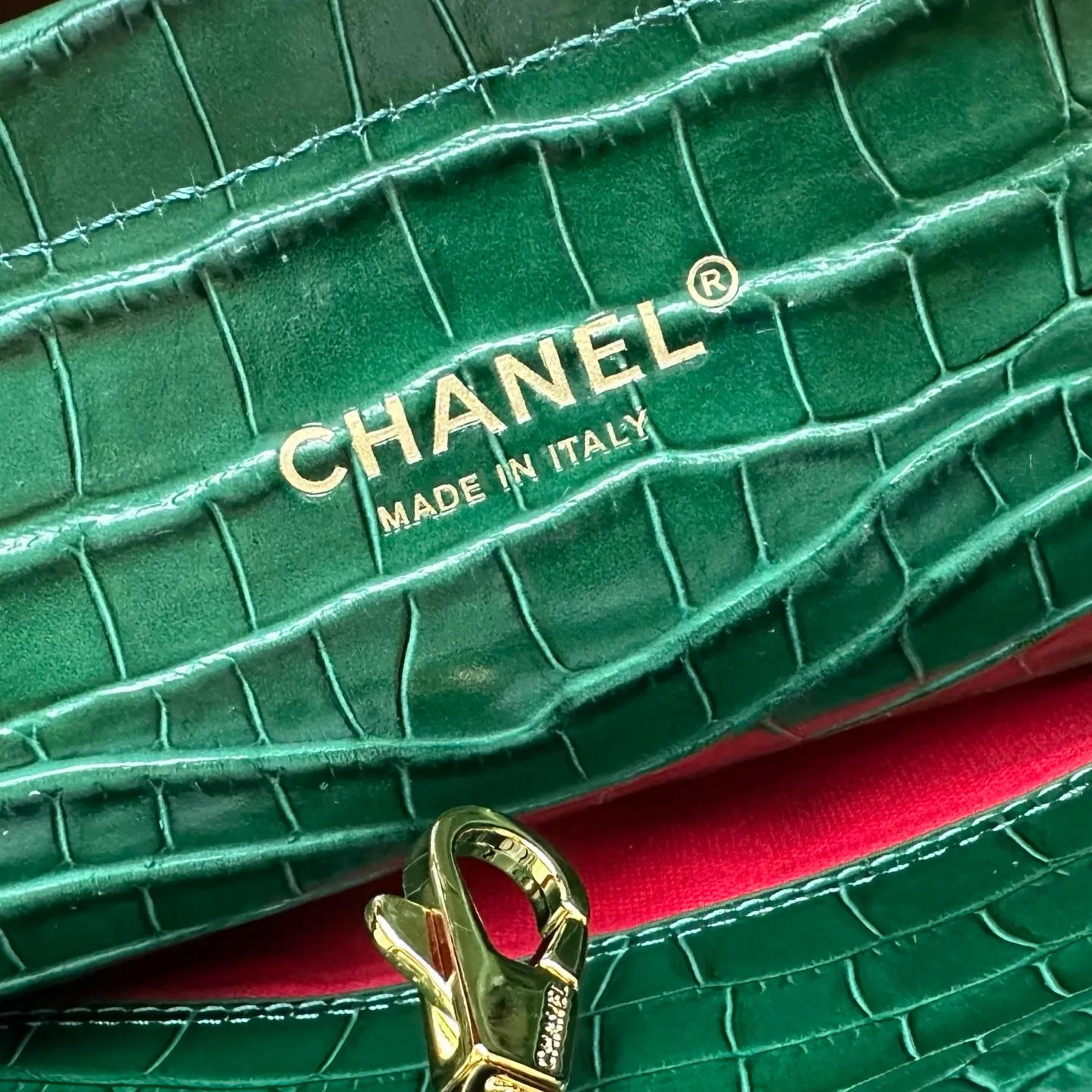 All Categories Chanel Women's Bags (Chanel) Chanel Original 6428 Crocodile Embossed Leather