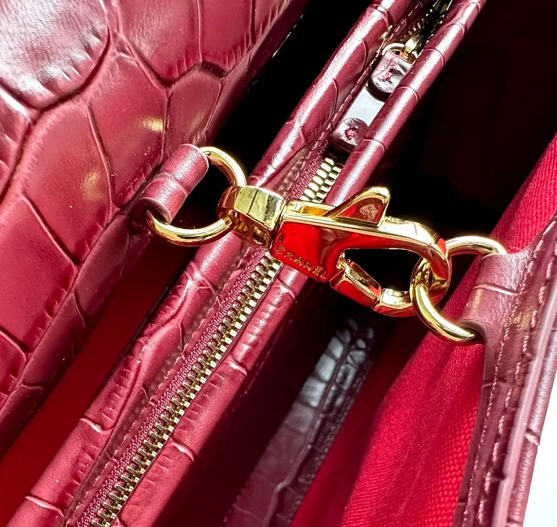All Categories Chanel Women's Bags (Chanel) Chanel Original 6428 Crocodile Embossed Leather
