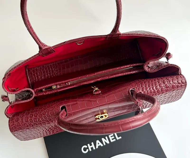 All Categories Chanel Women's Bags (Chanel) Chanel Original 6428 Crocodile Embossed Leather