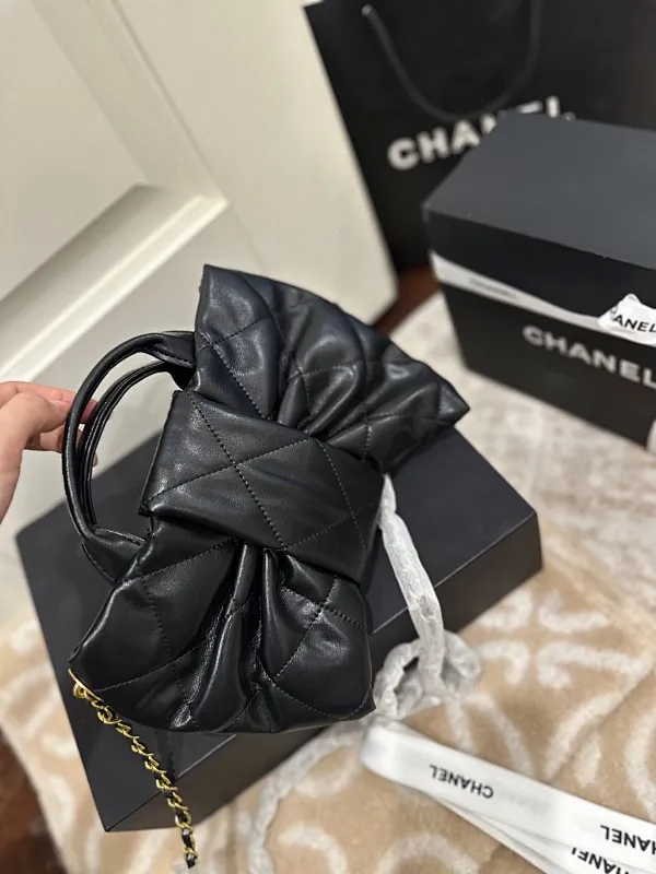 All Categories Official Website "Brand Women's Bags" Women's Bags 💙 Chanel 2025 New Chanel Bow Chain Bag