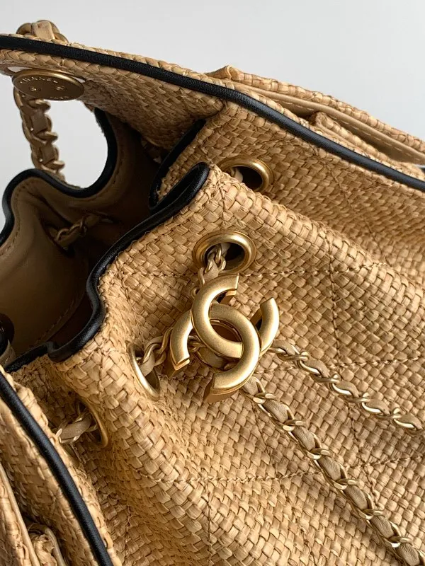 All Categories Official Website "Brand Women's Bags" Women's Bags 💙 Chanel 2026 New CHANEL Straw Bucket Bag