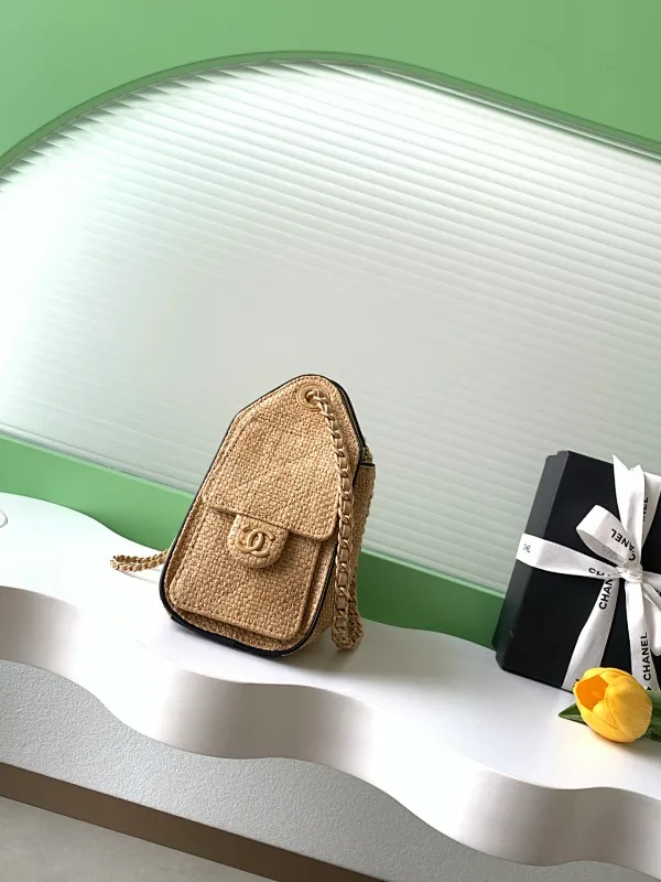 All Categories Official Website "Brand Women's Bags" Women's Bags 💙 Chanel 2026 New CHANEL Straw Bucket Bag