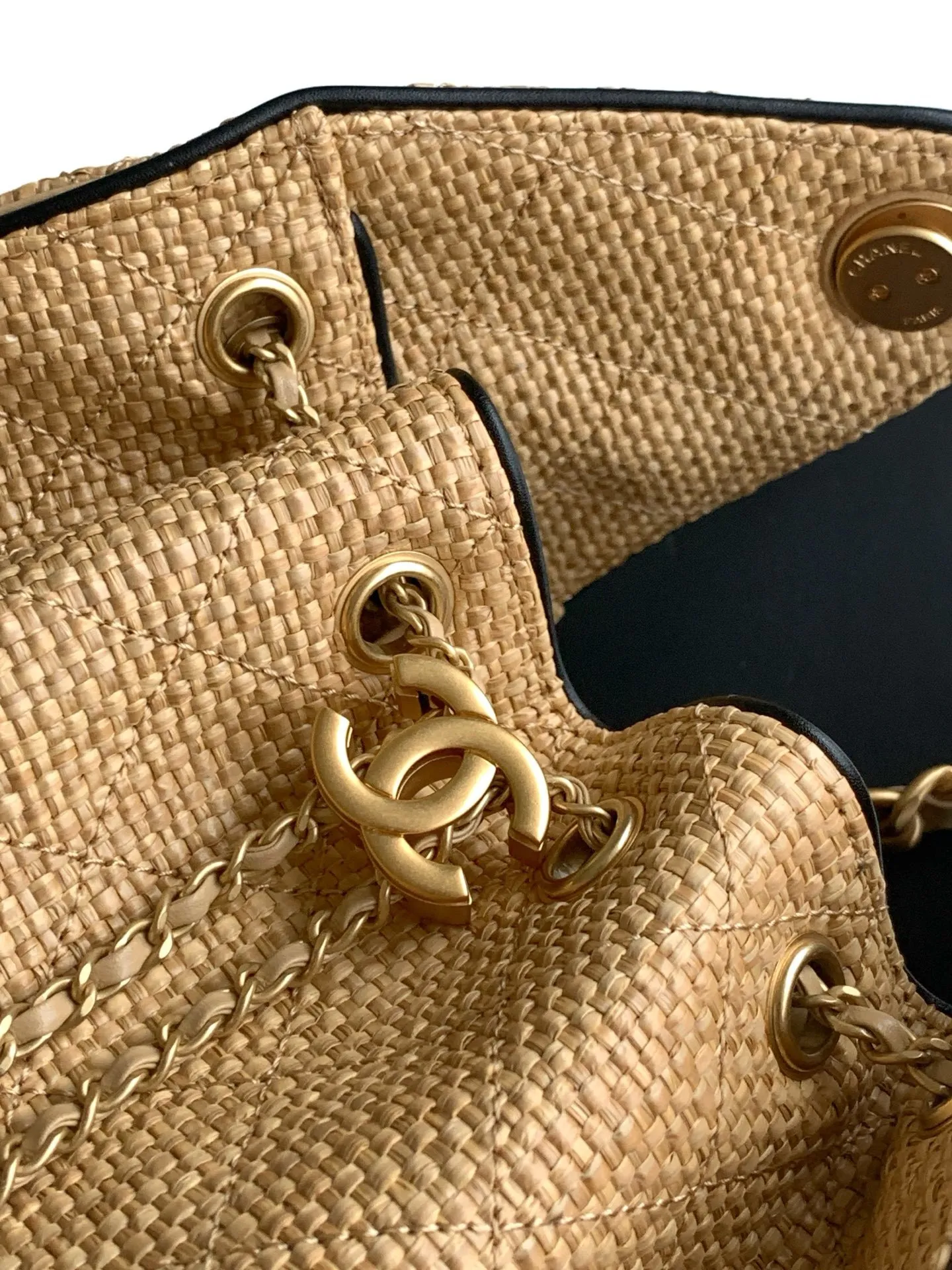 All Categories Official Website "Brand Women's Bags" Women's Bags 💙 Chanel 2026 New CHANEL Straw Bucket Bag