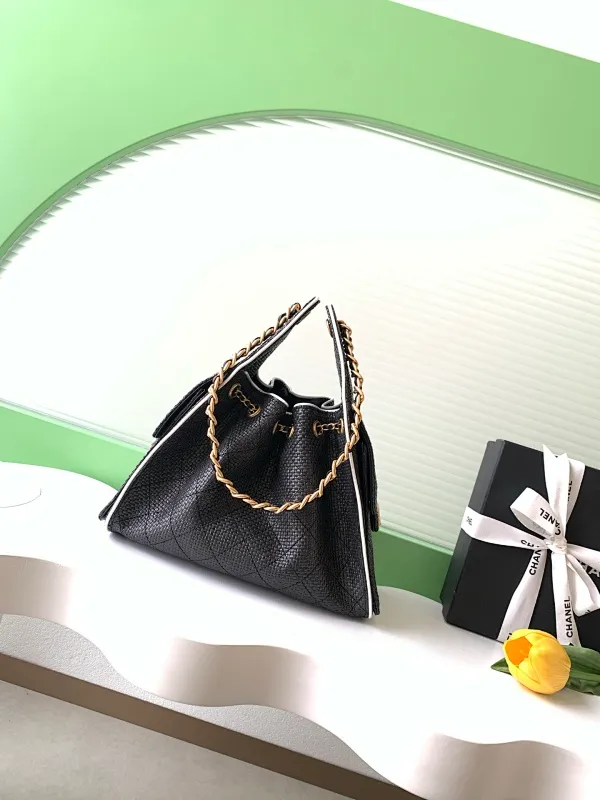 All Categories Official Website "Brand Women's Bags" Women's Bags 💙 Chanel 2026 New CHANEL Straw Bucket Bag