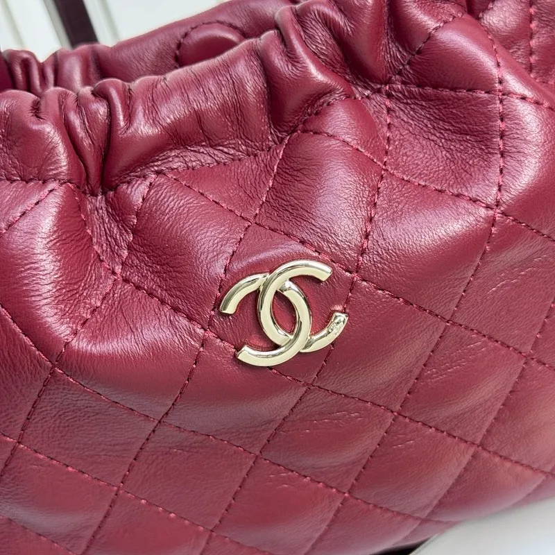 All Categories Official Website "Brand Women's Bags" Women's Bags 💙 Chanel 2026 Official Website CHANEL Diamond Drawstring Bucket Bag