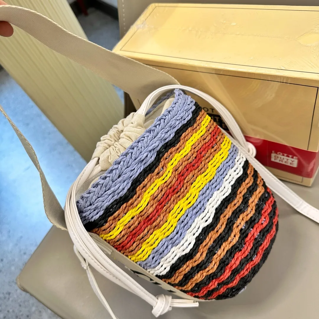 All Categories Official Website "Brand Women's Bags" Women's Bags 💙 Chloe 2023 New Chloe Straw Vegetable Basket Wholesale