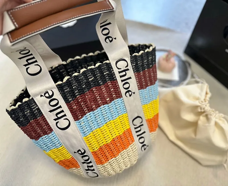 All Categories Official Website "Brand Women's Bags" Women's Bags 💙 Chloe 2023 New Chloe Straw Vegetable Basket Wholesale