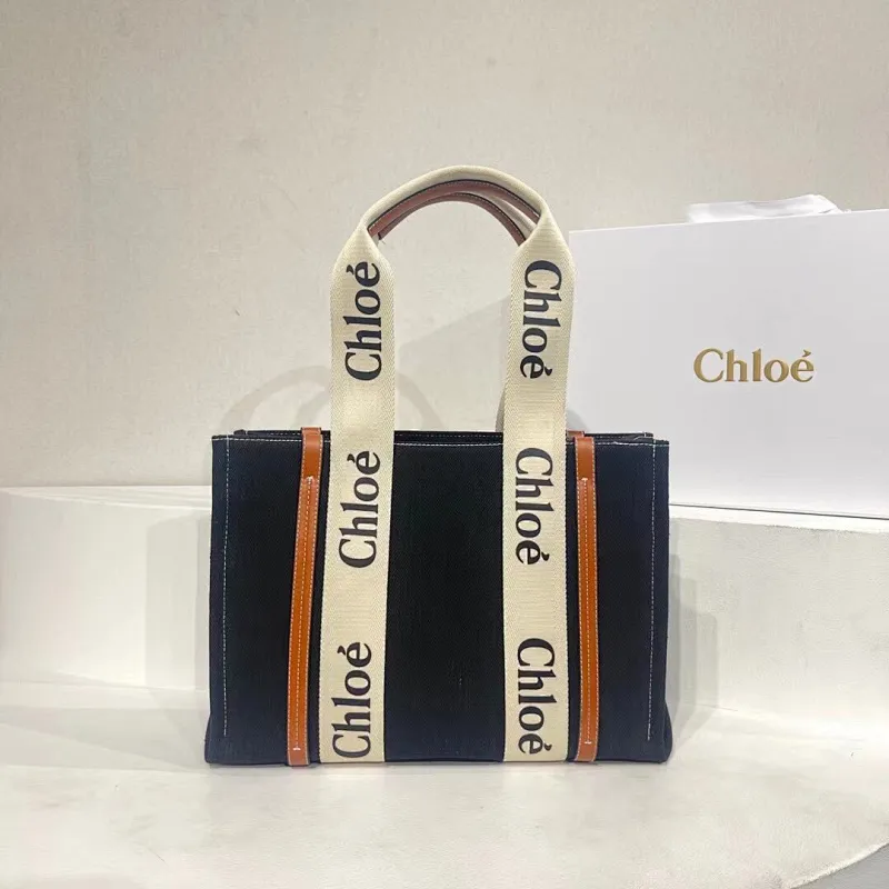 All Categories Official Website "Brand Women's Bags" Women's Bags 💙 Chloe 2022 Official New Style Chloe Woody Tote Bag Wholesale 58001200