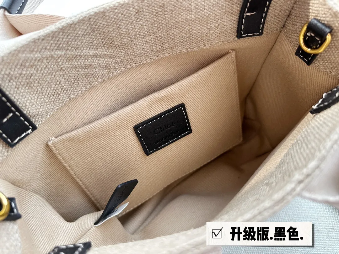 All Categories Official Website "Brand Women's Bags" Women's Bags 💙 Chloe 2023 New Chloe Canvas Tote Bag Wholesale