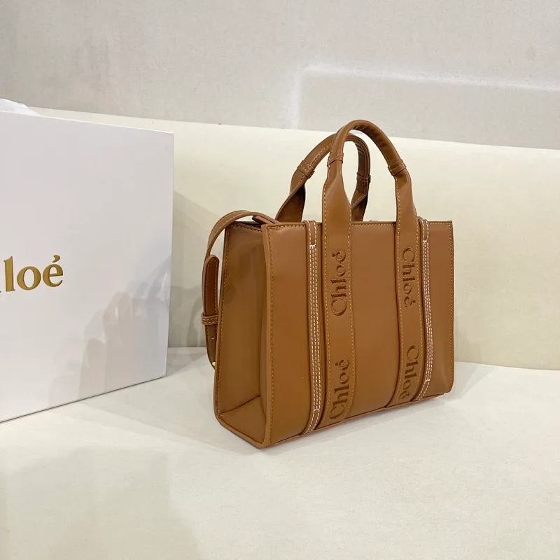All Categories Official Website "Brand Women's Bags" Women's Bags 💙 Chloe 2023 New Chloe Full Leather Crossbody Bag Wholesale