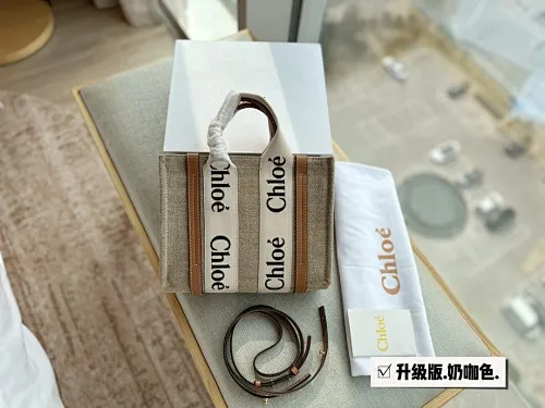 All Categories Official Website "Brand Women's Bags" Women's Bags 💙 Chloe 2023 New Chloe Canvas Tote Bag Wholesale