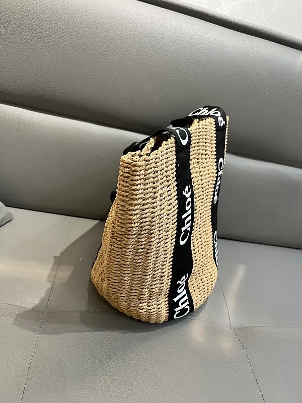 All Categories Official Website "Brand Women's Bags" Women's Bags 💙 Chloe 2026 Official Website Chloe Straw Bag Vegetable Basket