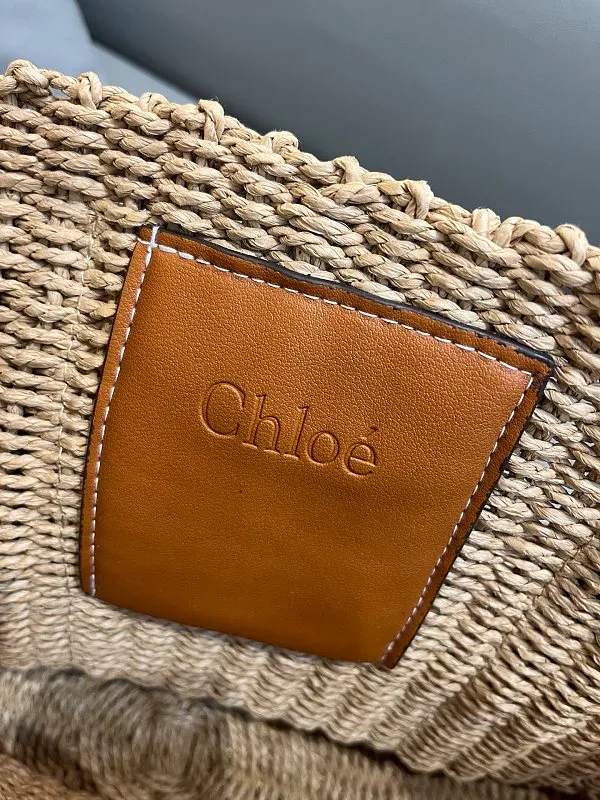 All Categories Official Website "Brand Women's Bags" Women's Bags 💙 Chloe 2026 Official Website Chloe Straw Bag Vegetable Basket