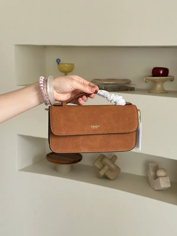 All Categories Official Website "Brand Women's Bags" Women's Bags 💙 COACH 2026 New COACHElora Handheld Underarm Bag