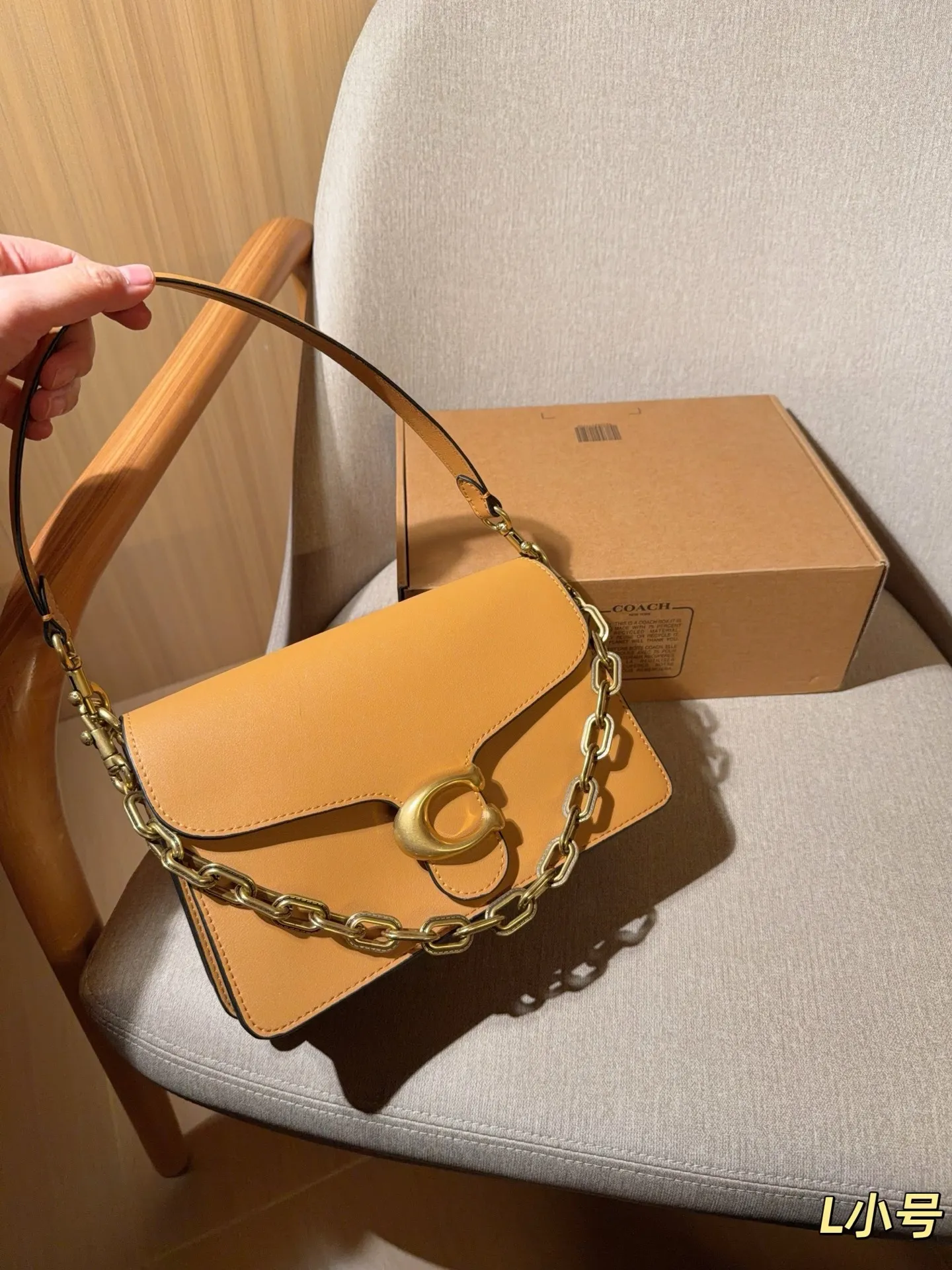 All categories Official website "Brand Women's Bags" Women's Bags 💙 COACH 2026 new coach chain tabby26 Dionysus bag