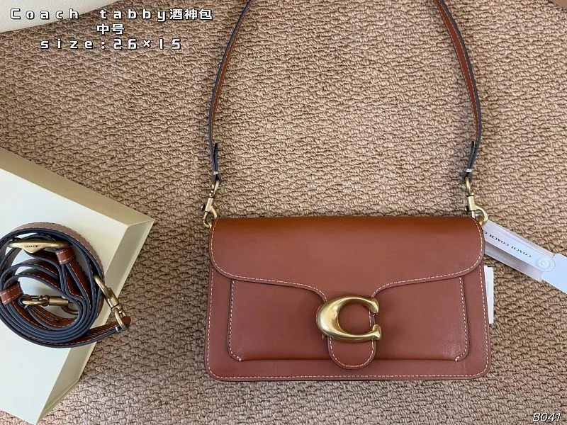 All Categories Official Website "Brand Women's Bags" Women's Bags 💙 COACH 2026 New COACH Tabby Bacchus Bag