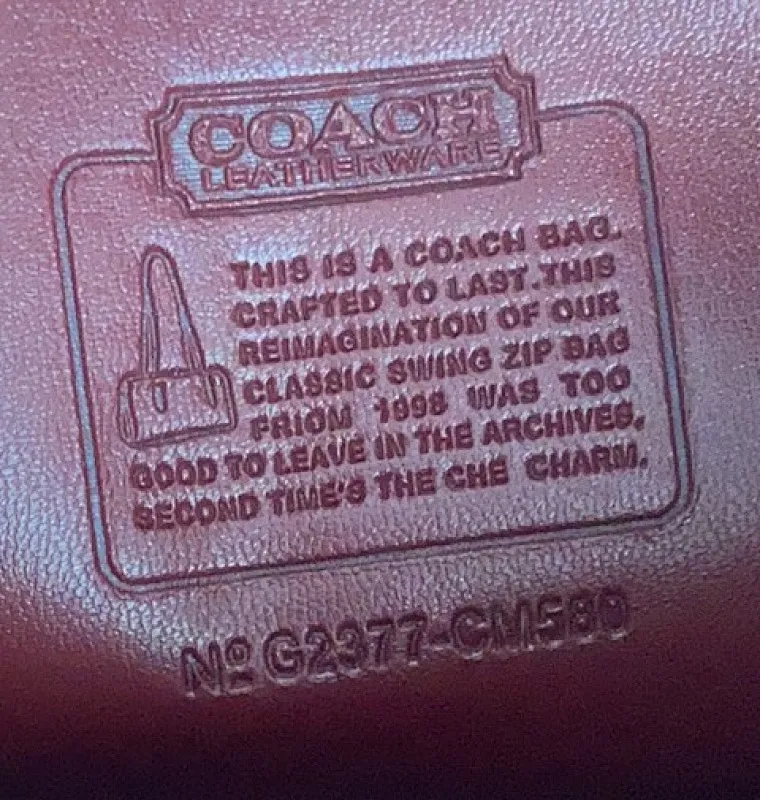 All Categories Coach Women's Bags (COACH) Coach CM580