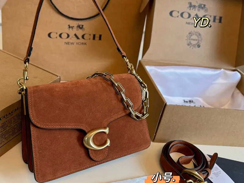 All Categories Official Website "Brand Women's Bags" Women's Bags 💙 COACH 2025 New COACH Tabby Suede Dionysus Bag