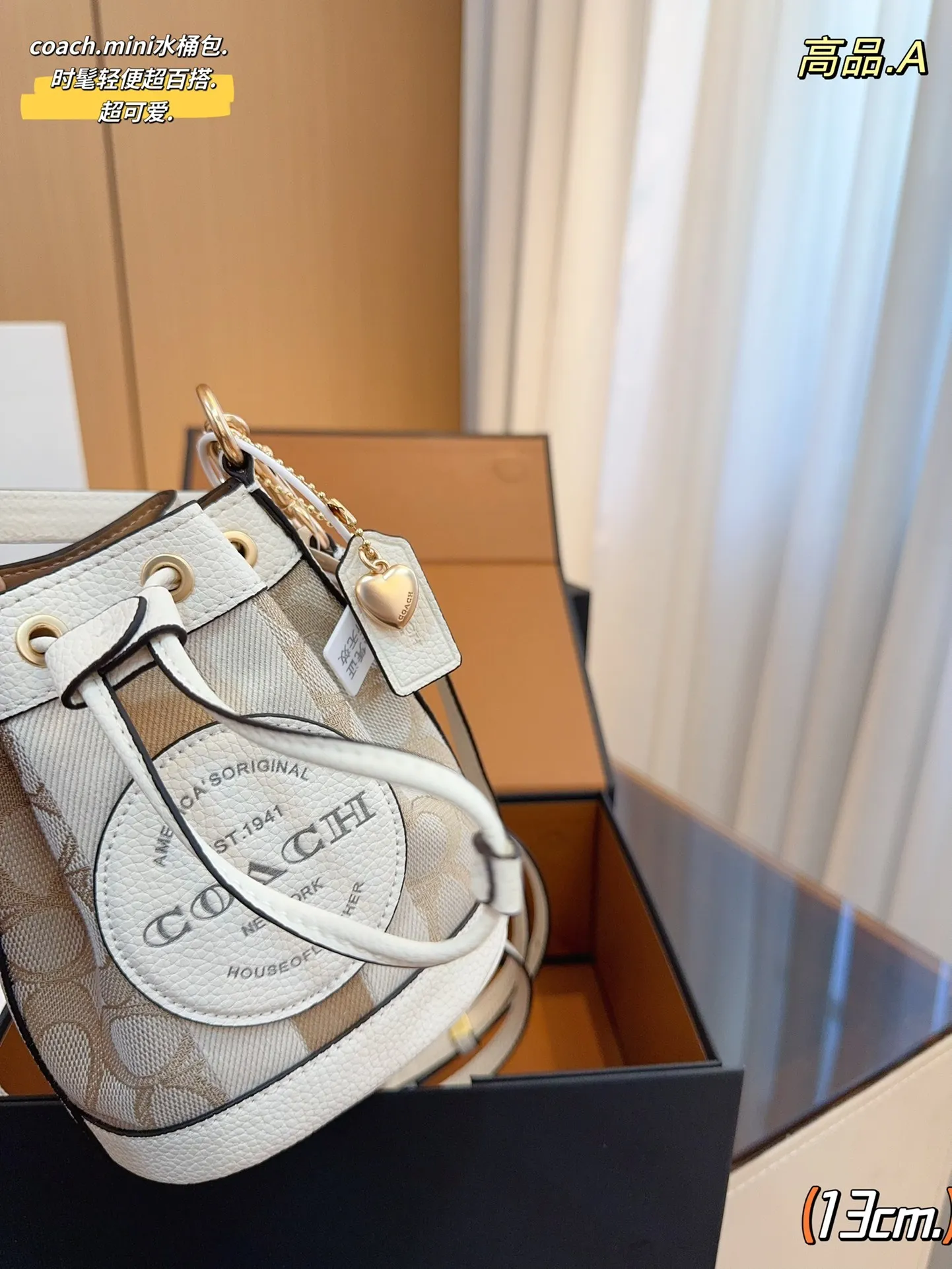 All Categories Official Website "Brand Women's Bags" Women's Bags 💙 COACH 2024 latest model COACH bucket bag