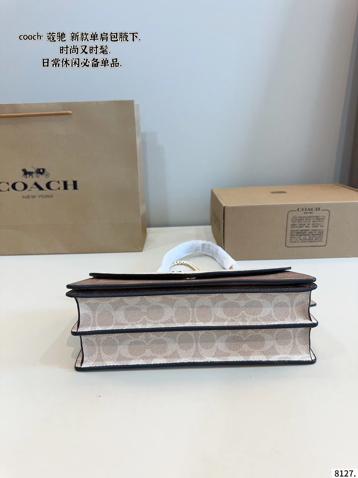All categories Official website "Brand Women's Bags" Women's Bags 💙 COACH 2025 new COACH armpit bag