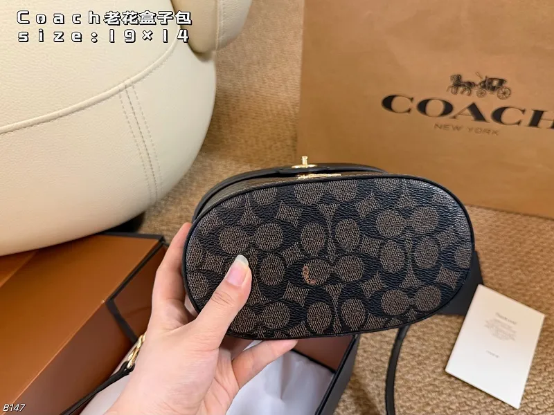 All Categories Official Website "Brand Women's Bags" Women's Bags 💙 COACH 2026 New COACH Presbyopia Box Bag