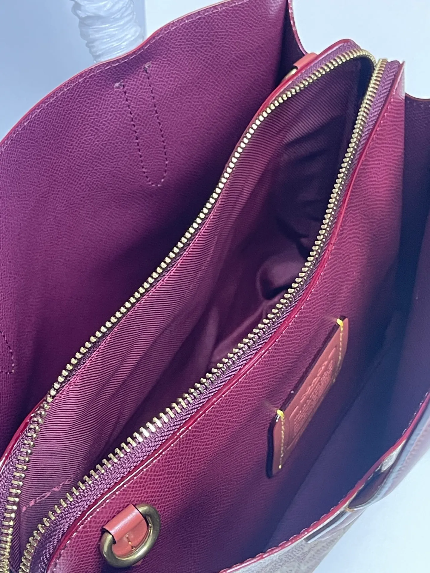 Batch 460💰COACH/Coach new women’s classic logo CJ806 CARTER CARRYALL No. 28 handbag, size 28 20 10