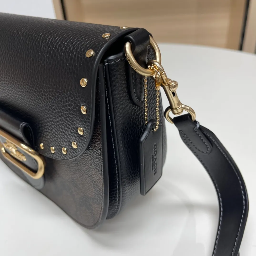 Top original order batch 530💰Coach/Coach new model❤, item number CE565, ce567.C Ole ladies classic logo canvas KLEO No. 17 shoulder bag autumn and winter new product luxury and noble 🤞 size 19.5X17X7