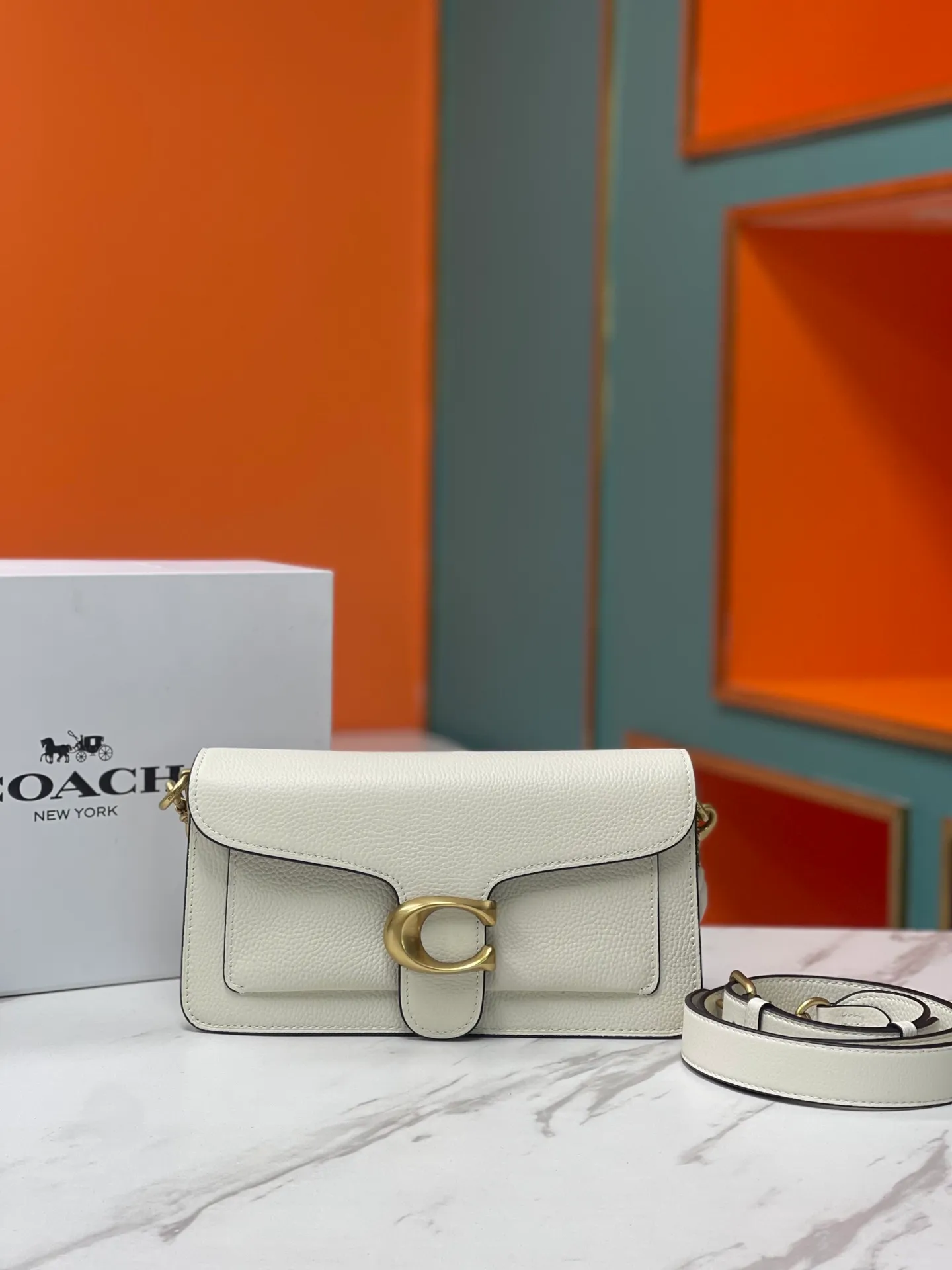 520💰Original coach/Coach💃Model 73995. First-layer cowhide new Dionysus bag Tabby series, envelope bag handbag, size: 26*15*7.5cm., 🌸