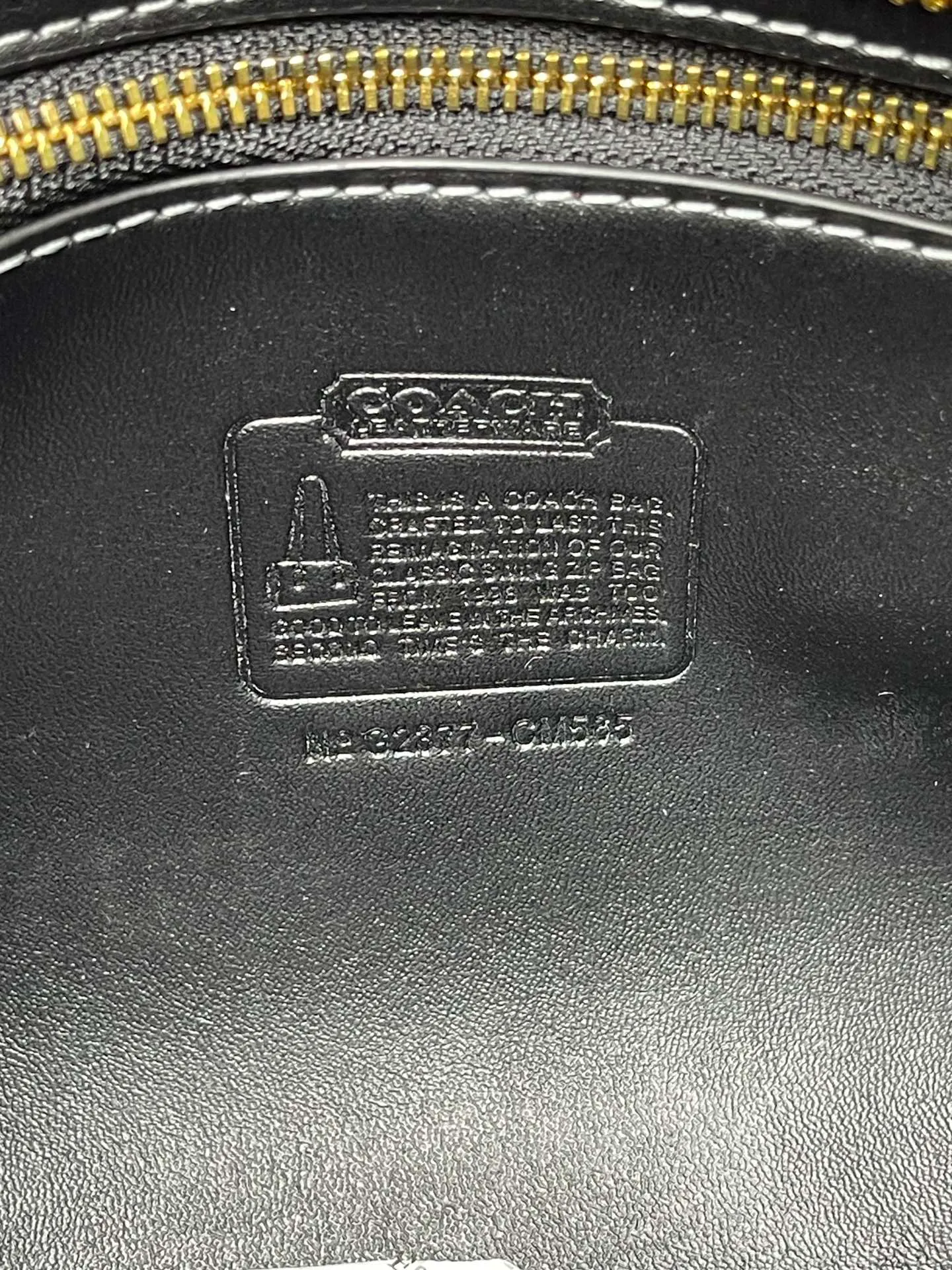 Top original order batch 420💰coach/Coach new October new product CM565 Swing Zip handbag, exquisite and versatile, especially recommended, very cost-effective, 25X15X8